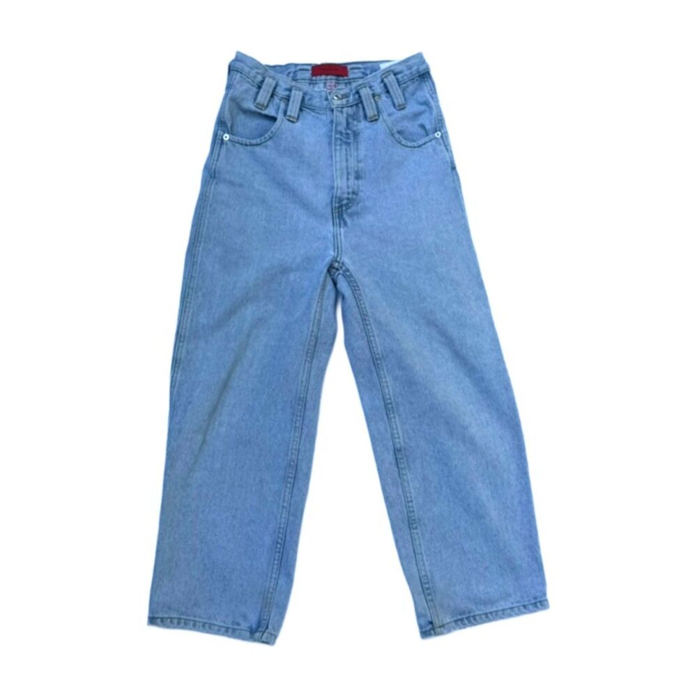 eckhaus latta wide leg carpenter jeans